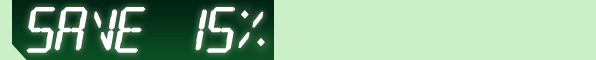 Save 15% Off