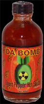 Da' Bomb Ghost Pepper Hot Sauce