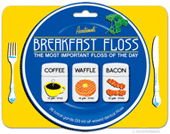 Breakfast Flavored Dental Floss, 3-Pack